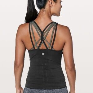 Lululemon Strappy Tank Black